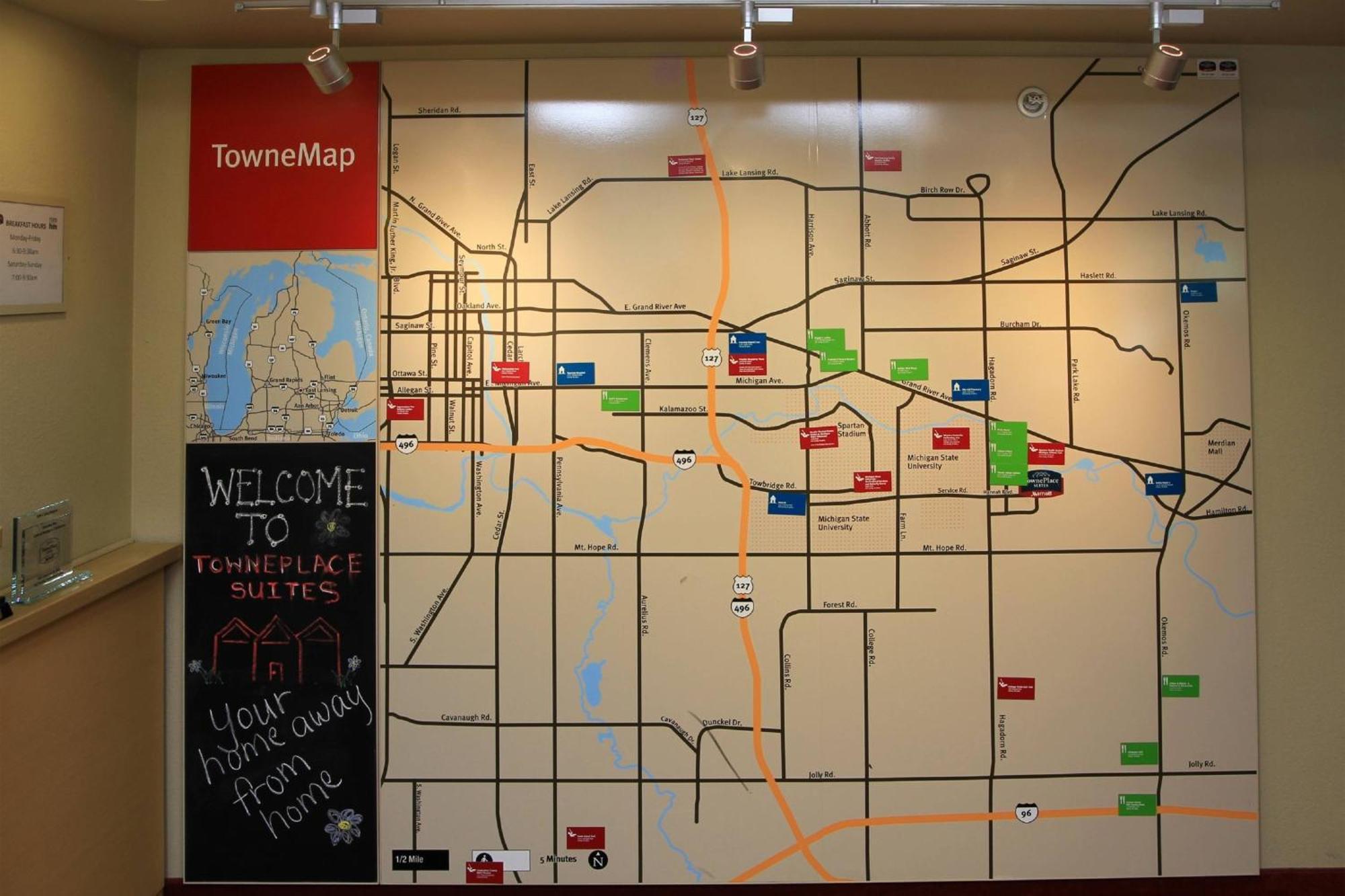 Towneplace Suites By Marriott East Lansing Eksteriør bilde
